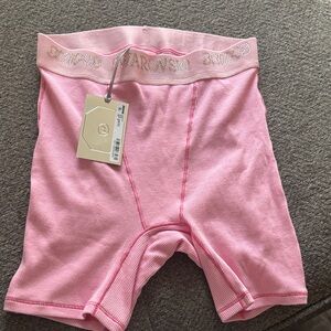 Skims Swarovski cotton rib boxer